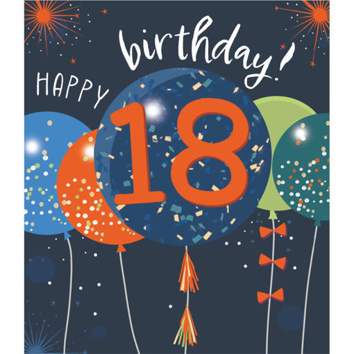 Picture of 18TH BIRTHDAY CARD